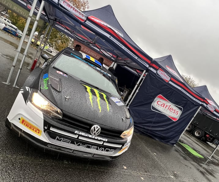Haltermann Carless official fuel supplier to British Rally Championship