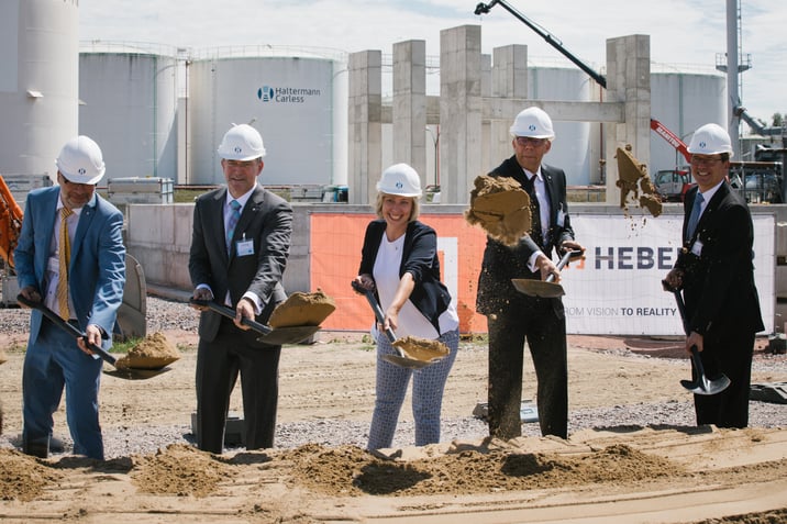 Haltermann Carless celebrates start of construction of new hydrogenation plant