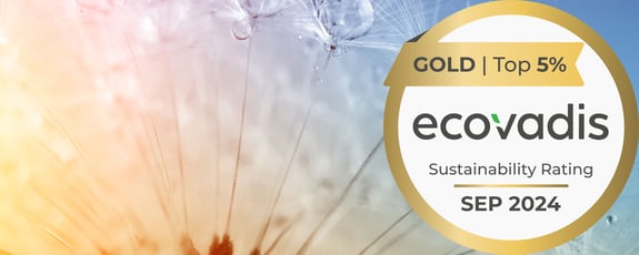 Ecovadis CSR_Gold Status 2023_HCS Group_2500x1000px